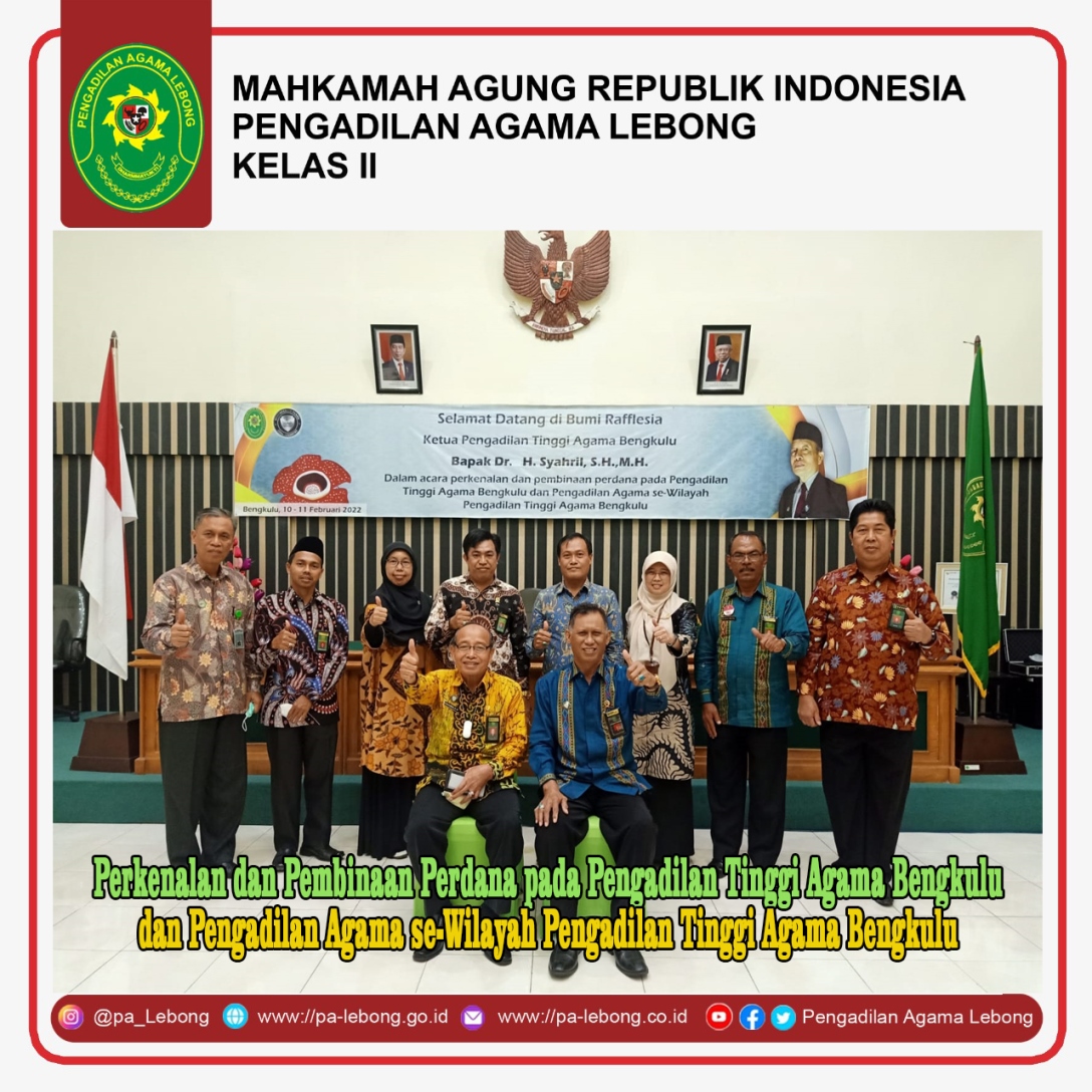 PERKENALAN PTA BENGKULU